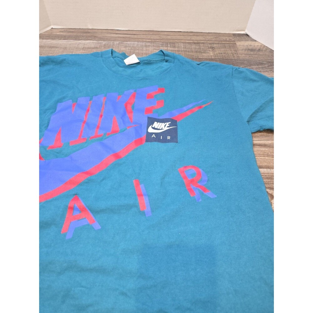 Vintage Nike Air T Shirt Green M                                            #163 - Picture 12 of 16